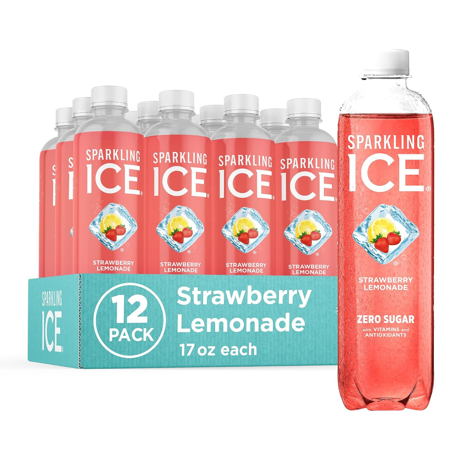 Sparkling Ice, Sparkling Water, Zero Sugar, 17 fl oz, 12 Pac