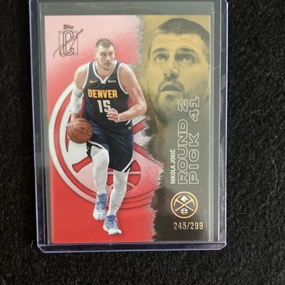 Topps 2026 Signature Class Nikola Jokić Nuggets Round Pick #95 /299
