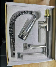Glacier Bay Paulina Spring Neck Pull Down Sprayer Kitchen Faucet in Stainless