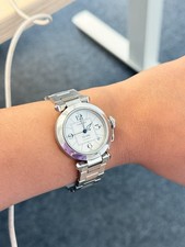 Cartier Pasha 10 Ans Automatic Stahl Uhr - Ju...