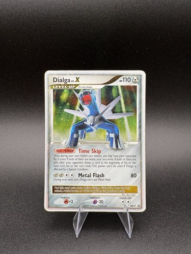 Pokemon Dialga LV.X Black Star Promo TCG DP37 Diamond & Pearl
