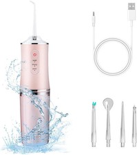 Water Flosser Water Pick Cordless Oral Irrigator Dental Teeth Cleaner