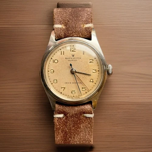 Rolex Oyster Royal 31mm Mid-Size Vintage Military Style Watch