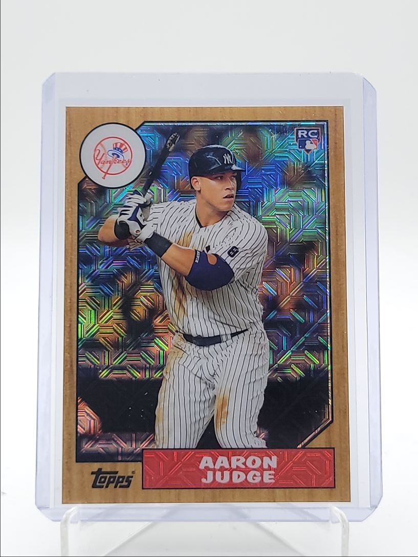 AARON JUDGE 2017 TOPPS 1987 TOPPS SILVER PACK ROOKIE  YANKEES RC Q5966