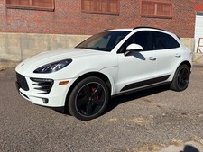 2017 Porsche Macan S Best color combo white exterior over red leather interior