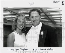 1998 Press Photo Mary Lynn Stephens & Ryan Patrick Dolan at the BOTAR ball