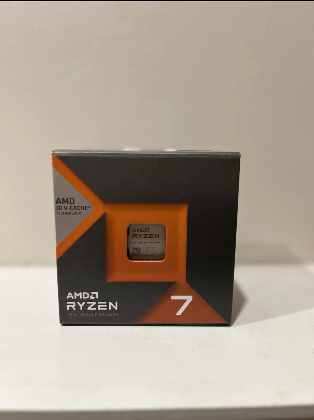 AMD Ryzen 7-7800X3D Desktop Processor 4.2GHz, 8-Core, 16-Thread
