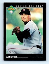 1993 Pinnacle Ken Ryan RC Boston Red Sox #278