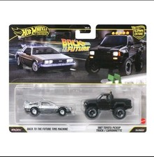 2026 Hot Wheels Premium 2 PACK Back to the Future Time Machine Toyota Pickup