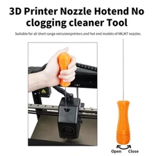 3D Printer Nozzle Cleaning Tools Kit for M6 M7 E3D MK8/K1/K1C/K1 Max/Ender3 V3