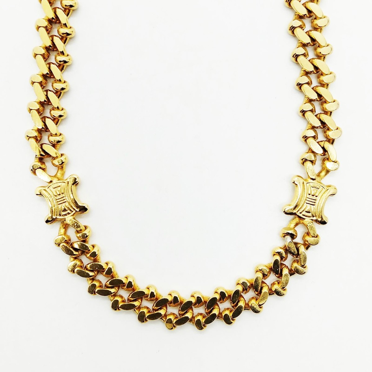 ★SENTIMENTS★ NO.242 [GOLD] NECKLACE Reflective Tasteful 22k Gold Necklace – Andaaz Jewelers