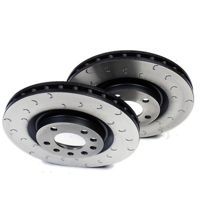 Front Performance Brake Discs to fit Mitsubishi Evo 5 6 7 8 9 GSR FQ MR