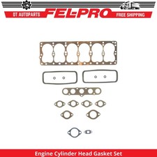 For 1942-1950 Dodge Wd15 3.6l L6 Engine Cylinder Head Gasket Set Fel-pro 1943 For 1942-1950 Dodge Wd15 3.6l L6 Engine Cylinder Head Gasket Set Fel-pro 1943