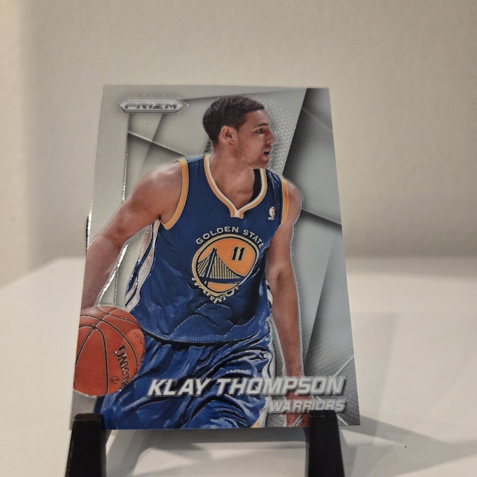 2014-15 Panini Prizm Silver Prizm #126 Klay Thompson NBA Basketball Card 