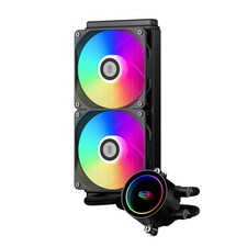 ARGB PWM Fans, Aluminum Radiator, Intel/AMD Compatible