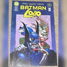 Raro VHTF Batman Lobo 1 MX VID TPB Elseworlds 1ª impresión 2000 variante extranjera