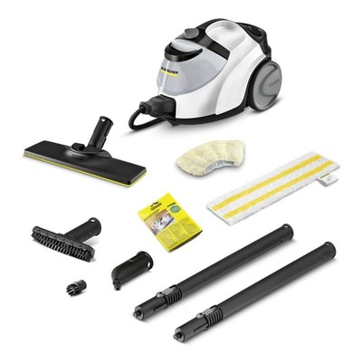 Kärcher SC 5 EasyFix IRON PLUG Cylindrical Steam Cleaner 1.5L 2250W Black, B