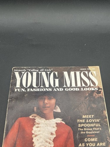 vintage Young Miss Magazine March 1967 The Lovin Spoonful Fashion - Picture 2 of 7