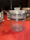 VINTAGE PYREX GLASS PERCOLATOR COFFEE POT  7759  9 CUP COMPLETE