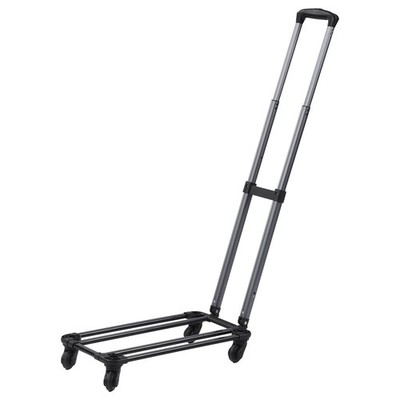 Replacement Rolling Trolley Base for Pet Carrier, 19.3'' x 11'' Black 