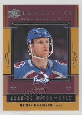 2023-24 Upper Deck Series 1 Honor Roll Gold Rainbow 4/25 Nathan MacKinnon 0y85
