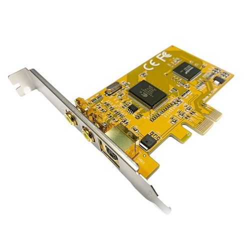 Carte d'enregistrement vidéo PCIE vers AV 878A surveillance PCIE - image 640x480 2 PORTS A1652 - Photo 3/7