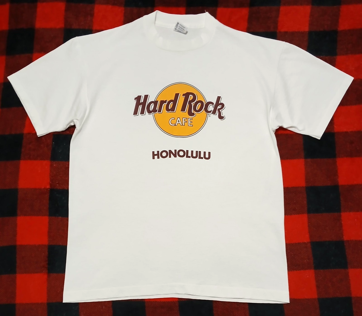 Vintage Hard Rock Cafe T-Shirt XL Honolulu Hawaii 90s Single