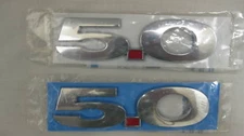 2010 2011 2012 FORD MUSTANG GT 5.0 FENDER EMBLEMS SET OF 2