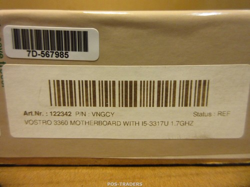Dell VNGCY Vostro 3360 Intel Mainboard Motherboard i5-3317U 0VNGCY - IN BOX - Afbeelding 5 van 5