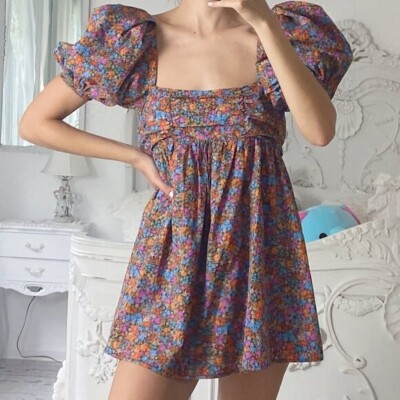knee length dresses for ladies Julia Mini Dress by For Love & Lemons main image 0