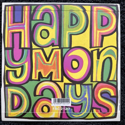 Happy Mondays – Wrote For Luck 7'' Vinyl FACTORY RECORDS 1988 TESTED NM/EX VIDEO - Picture 7 of 8