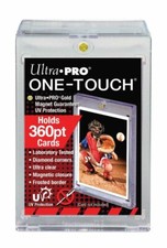 (Box of 12) Ultra Pro One Touch Magnetic Trading Card Holders 360pt w/ UV