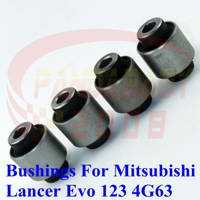Rear Lower CONTROL ARM + BUSHING Kit For Mitsubishi Lancer EVO 1 2 3