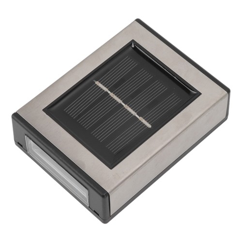 2 Sets Solar Wall Light IP65 Waterproof Outdoor LED Lamp White Lighting - Picture 9 of 24