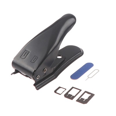 Multi-function Dual 2 in 1 Nano Micro SIM Card Cutter For Smart Phone Access _r1
