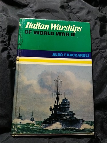 WW2 NAVAL HISTORY ITALIAN WARSHIPS OF WORLD WAR II ALDO FRACCAROLI 1ST ED 1968