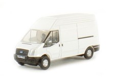 Oxford Diecast White Tall Transit Van N scale