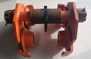 Jet 2-PT 2 ton I-beam trolly for 3-1/4" to 8" Wide Beams