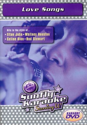 NEU: Sunfly Karaoke DVD: Love Songs Bryan Adams Whitney Houston Elvis Elton John
