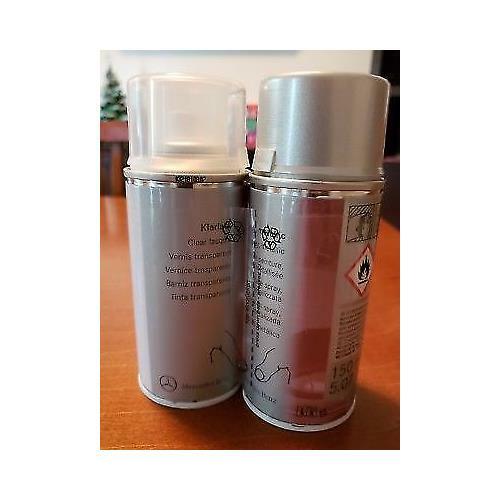 Mercedes Benz TouchUp Paint Spray Set Anthrazite Blue Metallic 998 OEM