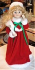 VTG.  Lifelike Christmas doll. Use to move and light up but is NON-WORKING — photo 4