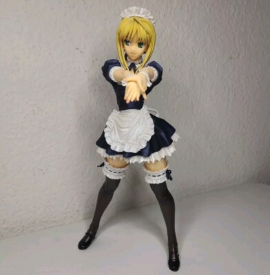 Fate Hollow Ataraxia Altria Pendragon 10'' Figure Saber Alter Maid Ver. Anime