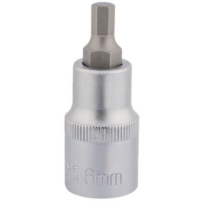 Draper Expert 16298 1/2'' Sq. Dr. Hexagonal Socket Bits (6mm)