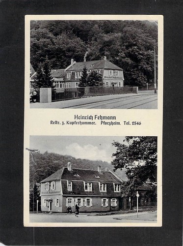A6126 Germany Heinrich Fehmann Kupfechammer PU1939 vintage postcard - Photo 1/2