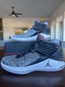 Size 12 Jordan 32 Black Cement Mvp 18 Ebay