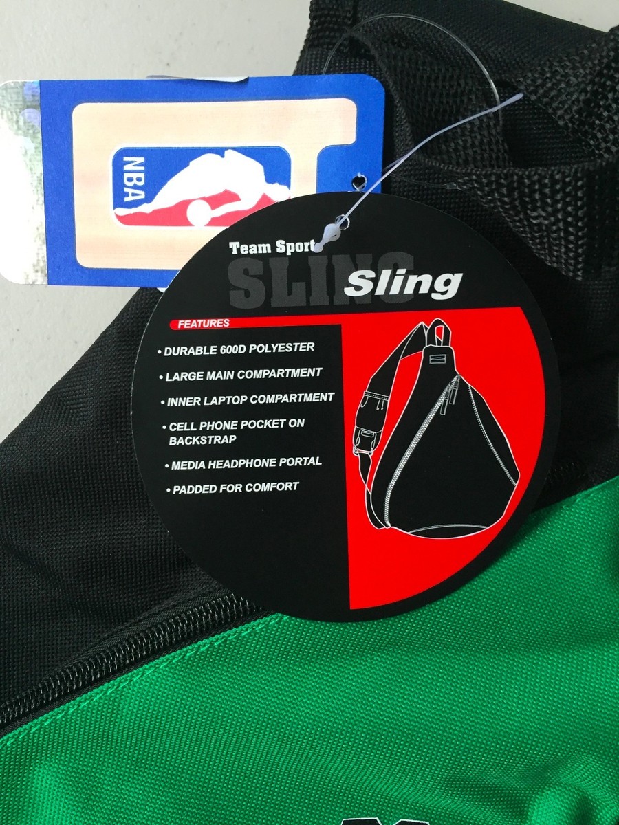 NBA Boston Celtics Sling Bag Backpack Green BRAND NEW