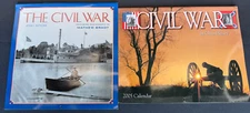 Lot of 2 Civil War Calendars (2004/2005)  Military History Photos