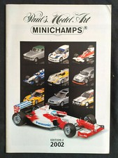 MINICHAMPS EDITION 2 anno 2002 CATALOGO modellismo macchine 