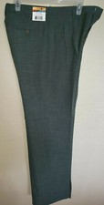 mens NEW NWT size 30 inch waist 27 inch INSEAM DRESS PANTS SLACKS pleated front