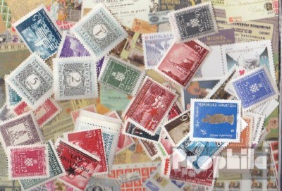 Prophila Collection Briefmarken Kroatien – 50 Verschiedene Marken Für Sammler